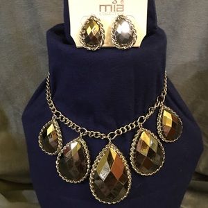 Mia Collection Necklace and Earrings Set
